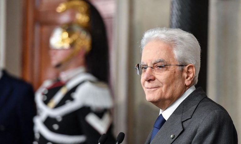 Letter to the President of the Italian Republic