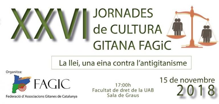 La Federación de Asociaciones Gitanas de Cataluña organiza las XXVI Jornadas de Cultura Gitana