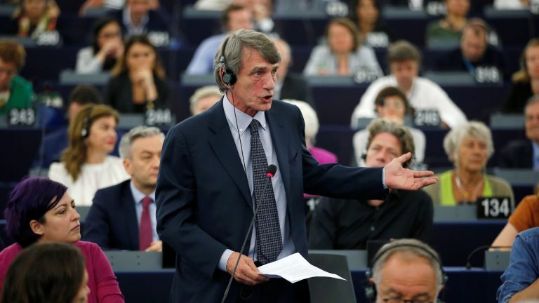 David Sassoli, nuevo presidente del Parlamento Europeo