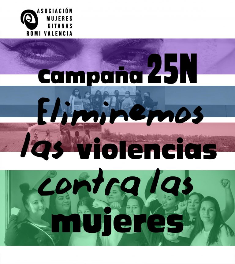 La asociación de mujeres gitanas Romi organiza una campaña para el día 25 de noviembre, Día Internacional de la Eliminación de la Violencia contra la Mujer