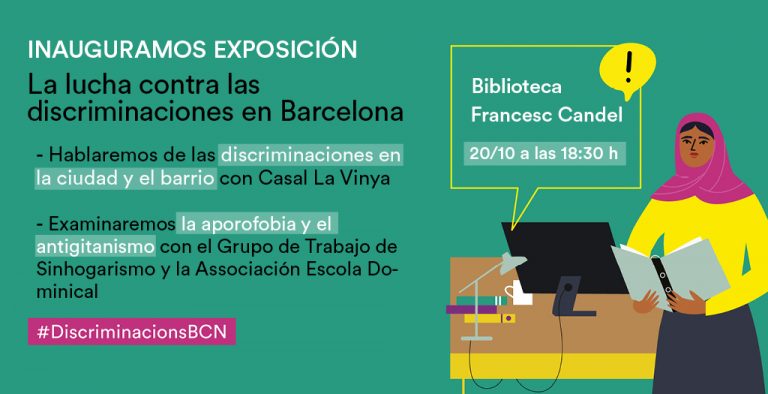 El Centro de Recursos en Derechos Humanos ha creado la exposición “La lucha contra las discriminaciones en Barcelona”
