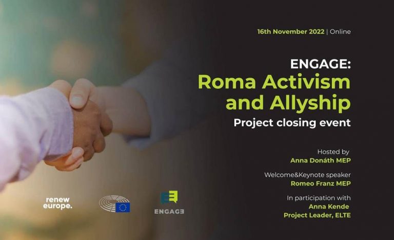 El Parlamento Europeo celebra la reunión de cierre del proyecto “ENGAGE: activismo gitano y alianza”