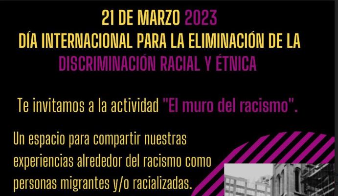 “El muro del racismo”:  contra la discriminación racial y étnica