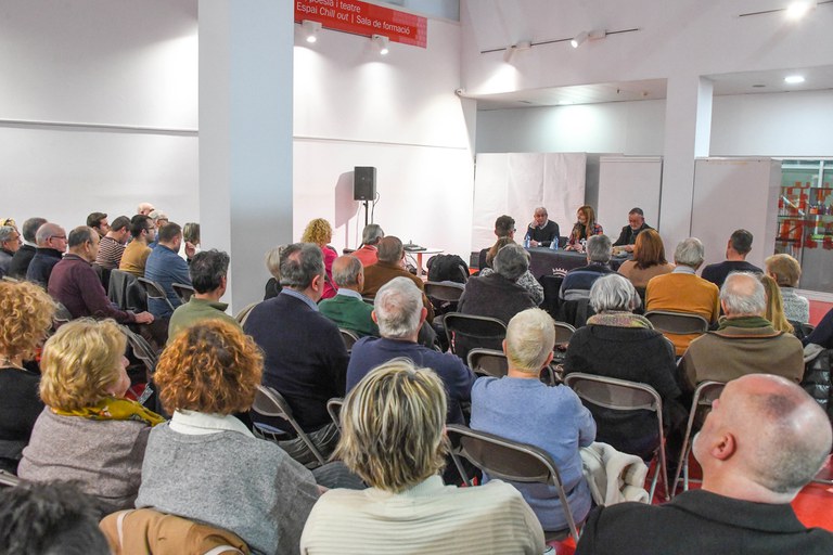Conferencia con motivo del día de Andalucía en Rubí, Barcelona