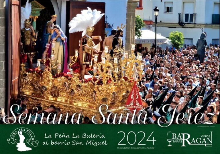 Israel Carpio presenta su Cartel de la Semana Santa para “La Peña La Bulería de Jerez”