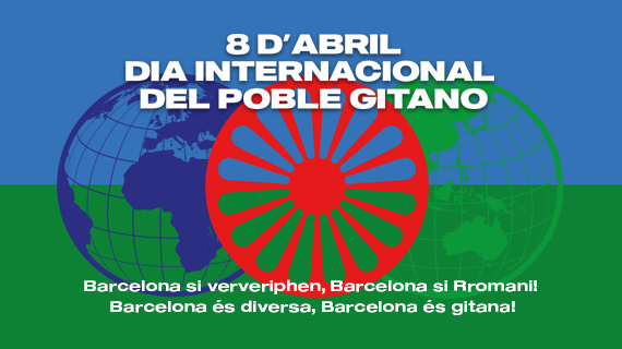 Conmemoración del Día del Pueblo Gitano en el Ayuntamiento de Barcelona